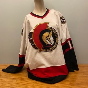 VINTAGE XL OTTAWA SENATORS JERSEY #18 HOSSA